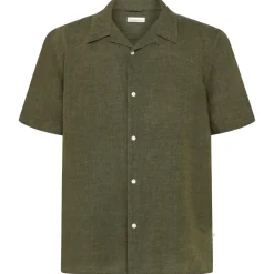 KnowledgeCotton Apparel - Box S/S Linen Shirt - Hemd