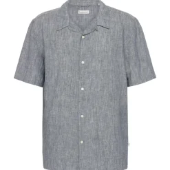 KnowledgeCotton Apparel - Box S/S Linen Shirt - Hemd