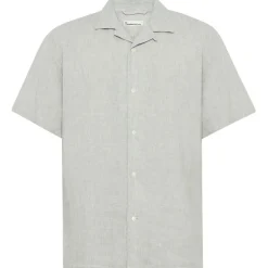 KnowledgeCotton Apparel - Box S/S Linen Shirt - Hemd