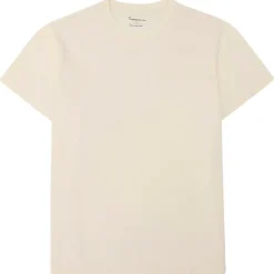 KnowledgeCotton Apparel - Regenerative Organic Cotton Chest Embroidery II - T-Shirt