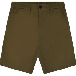 KnowledgeCotton Apparel - Fig Loose Poplin Elastic Waist String Shorts - Shorts