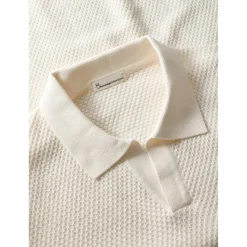 KnowledgeCotton Apparel - Organic Cotton Knitted Polo - Polo-Shirt