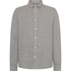 KnowledgeCotton Apparel - Regular Fit Dobby Look Shirt - Hemd