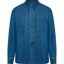 KnowledgeCotton Apparel - Loose Denim Shirt - Hemd