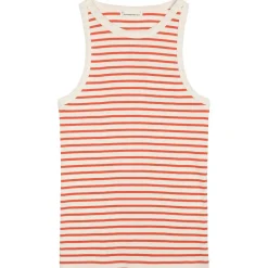 KnowledgeCotton Apparel - Women's Striped Racer Rib Top - Top