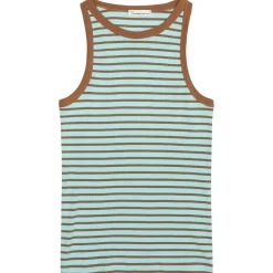 KnowledgeCotton Apparel - Women's Striped Racer Rib Top - Top