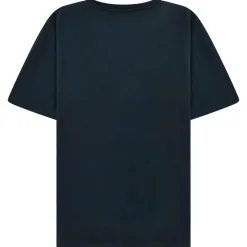 KnowledgeCotton Apparel - Regenerative Organic Cotton Chest Embroidery - T-Shirt