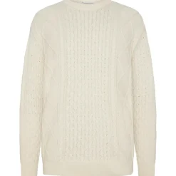 KnowledgeCotton Apparel - Cotton Cable Crew Neck - Wollpullover