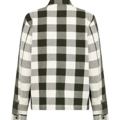 KnowledgeCotton Apparel - Checkered Heavy Flannel Overshirt - Hemd