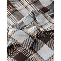 KnowledgeCotton Apparel - Women's Heavy Flannel Check - Bluse