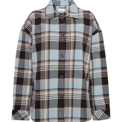 KnowledgeCotton Apparel - Women's Heavy Flannel Check - Bluse