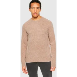 KnowledgeCotton Apparel - O-Neck Wool Knit - Wollpullover