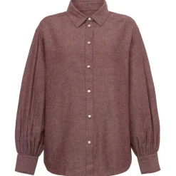 KnowledgeCotton Apparel - Women's Fisbone Flanel - Bluse