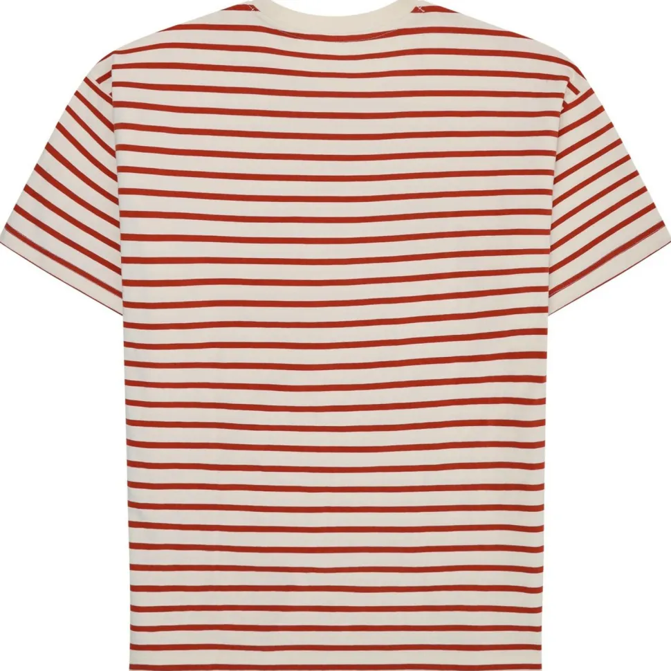 KnowledgeCotton Apparel - Organic Cotton Striped T-Shirt - T-Shirt