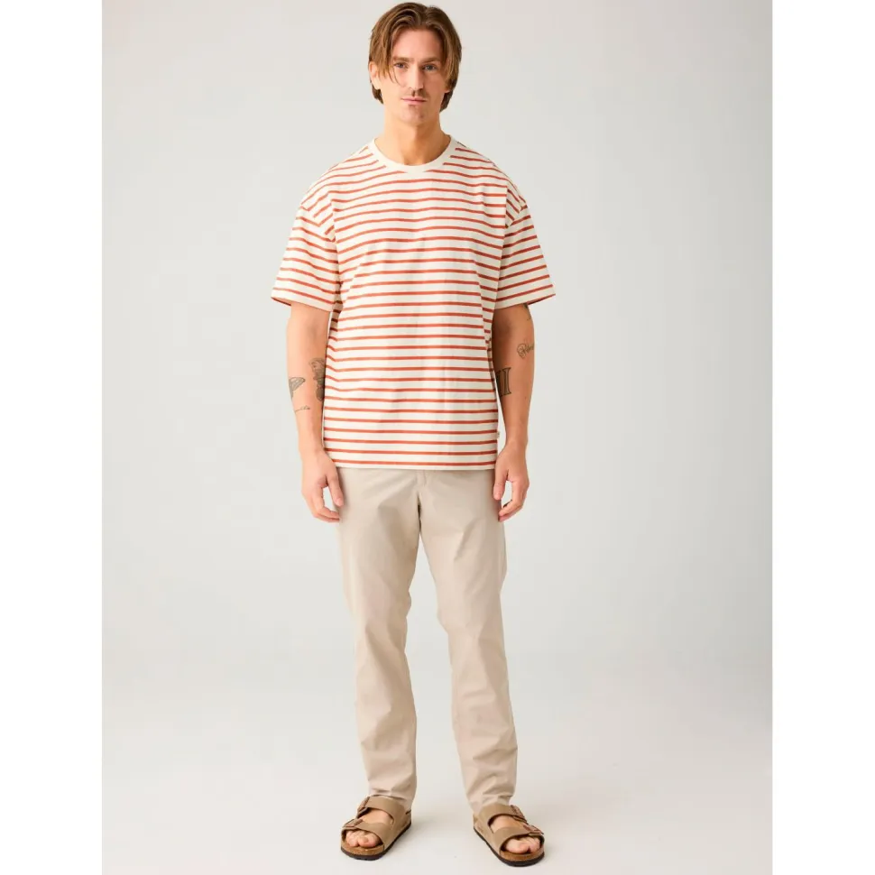 KnowledgeCotton Apparel - Organic Cotton Striped T-Shirt - T-Shirt