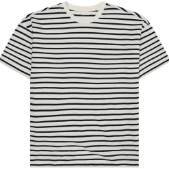 KnowledgeCotton Apparel - Organic Cotton Striped T-Shirt - T-Shirt