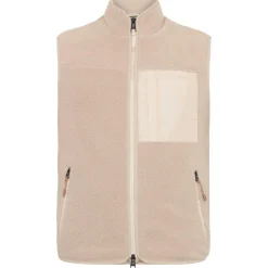 KnowledgeCotton Apparel - ED Adv. Loose Fit Zip Fleece Vest - Fleeceweste