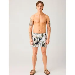 KnowledgeCotton Apparel - Stretch Nature AOP Swimshorts - Badehose