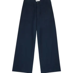 KnowledgeCotton Apparel - Women's Posey Wide Slub Yarn - Freizeithose