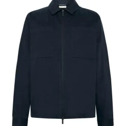 KnowledgeCotton Apparel - Regular Fit Twill Overshirt - Hemd