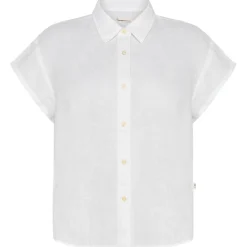 KnowledgeCotton Apparel - Women's Aster Fold Up S/S - Bluse