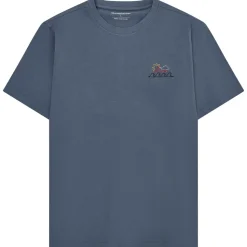 KnowledgeCotton Apparel - Regenerative Organic Cotton Chest Print T-Shirt - T-Shirt