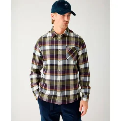 KnowledgeCotton Apparel - Regular Light Flannel Checkered - Hemd
