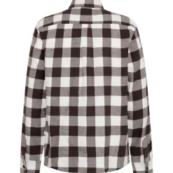 KnowledgeCotton Apparel - Regular Fit Checkered Flannel - Hemd