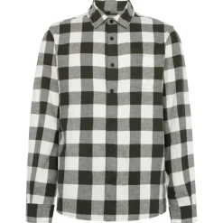 KnowledgeCotton Apparel - Regular Fit Checkered Flannel - Hemd