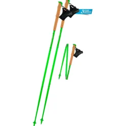 Komperdell - Carbon FXP Team Green Foldable - Trailrunning Stöcke