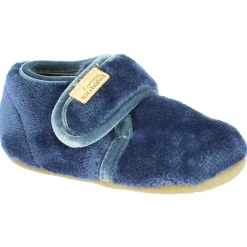 Living Kitzbühel - Baby's Klettschuh Samt Unifarben - Hüttenschuhe