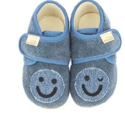 Living Kitzbühel - Kid's Babyklett Frottee Smiley - Hüttenschuhe