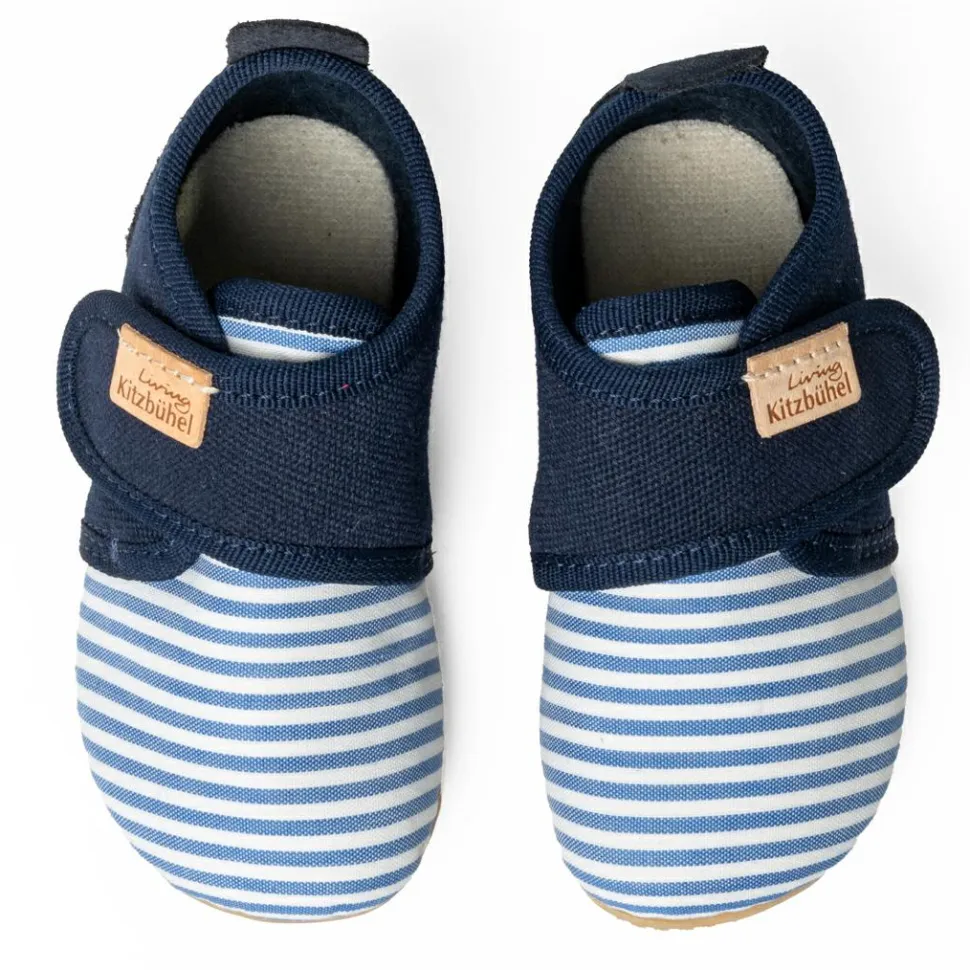 Living Kitzbühel - Kid's Babyklett Sigi Streifchen - Hüttenschuhe