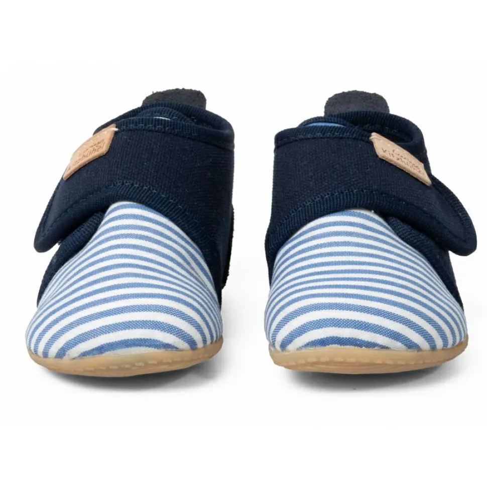 Living Kitzbühel - Kid's Babyklett Sigi Streifchen - Hüttenschuhe
