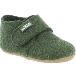 Living Kitzbühel - Kid's Franzi Filz Klettschuh - Hausschuhe