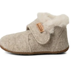 Living Kitzbühel - Kid's Karla Kragen Klettschuh - Hausschuhe