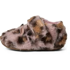 Living Kitzbühel - Kid's Lotte Leopard Klettschuh - Hausschuhe