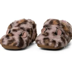 Living Kitzbühel - Kid's Lotte Leopard Klettschuh - Hausschuhe