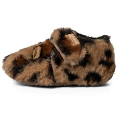 Living Kitzbühel - Kid's Lotte Leopard Klettschuh - Hausschuhe