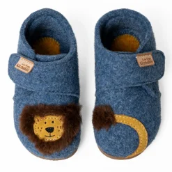 Living Kitzbühel - Kid's Lutz Löwe Klettschuh - Hausschuhe