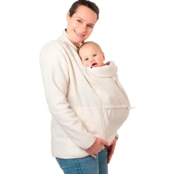 Mamalila - Women's Fleece-Tragejacke Basel - Fleecejacke