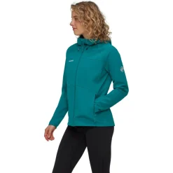 Mammut - Women's Ultimate Comfort Softshell Hooded Jacket - Softshelljacke