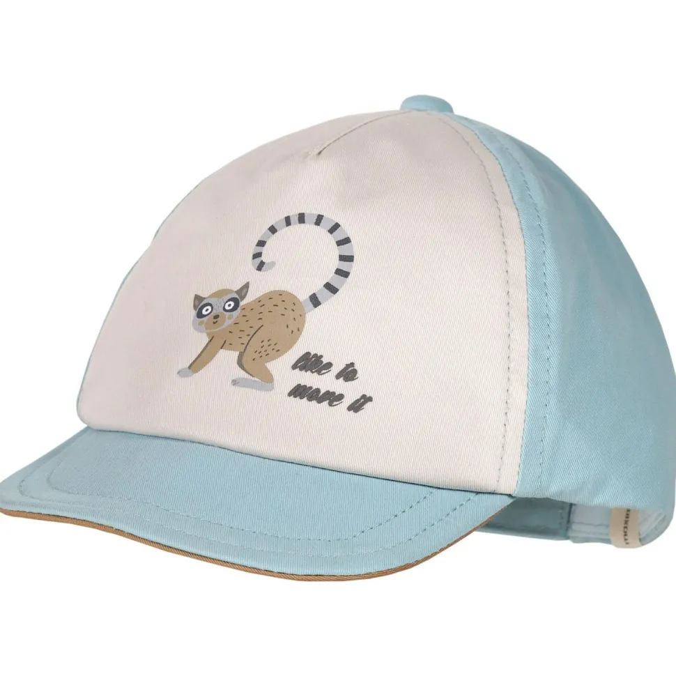 maximo - Baby Boy's Cap Lemur Flexdach mit Klettverschluß - Cap