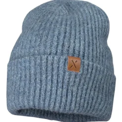 maximo - Girl's Mütze mit Umschlag gerippt - Mütze