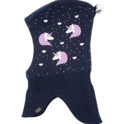 maximo - Girl-Schlupfmütze Jacquard Einhorn - Mütze
