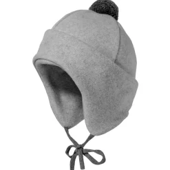 maximo - Kid's Mini-Mütze mit Pompon und Bindeband - Mütze