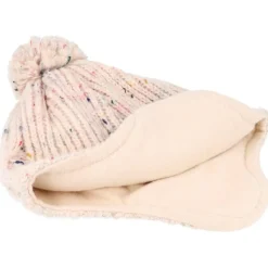 maximo - Kid's Mütze Rippe Mit Zopf - Mütze