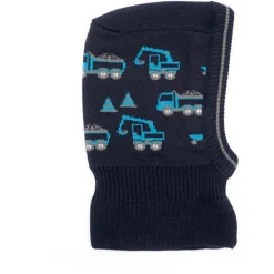 maximo - Mini Boy's Schlupfmütze Baufahrzeuge - Sturmhaube