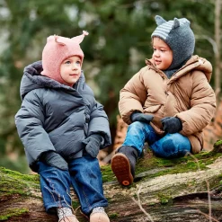 maximo - Mini Boy's Schlupfmütze Waschbär - Sturmhaube