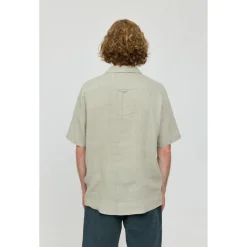 Mazine - Shortsleeve Linen Shirt - Hemd